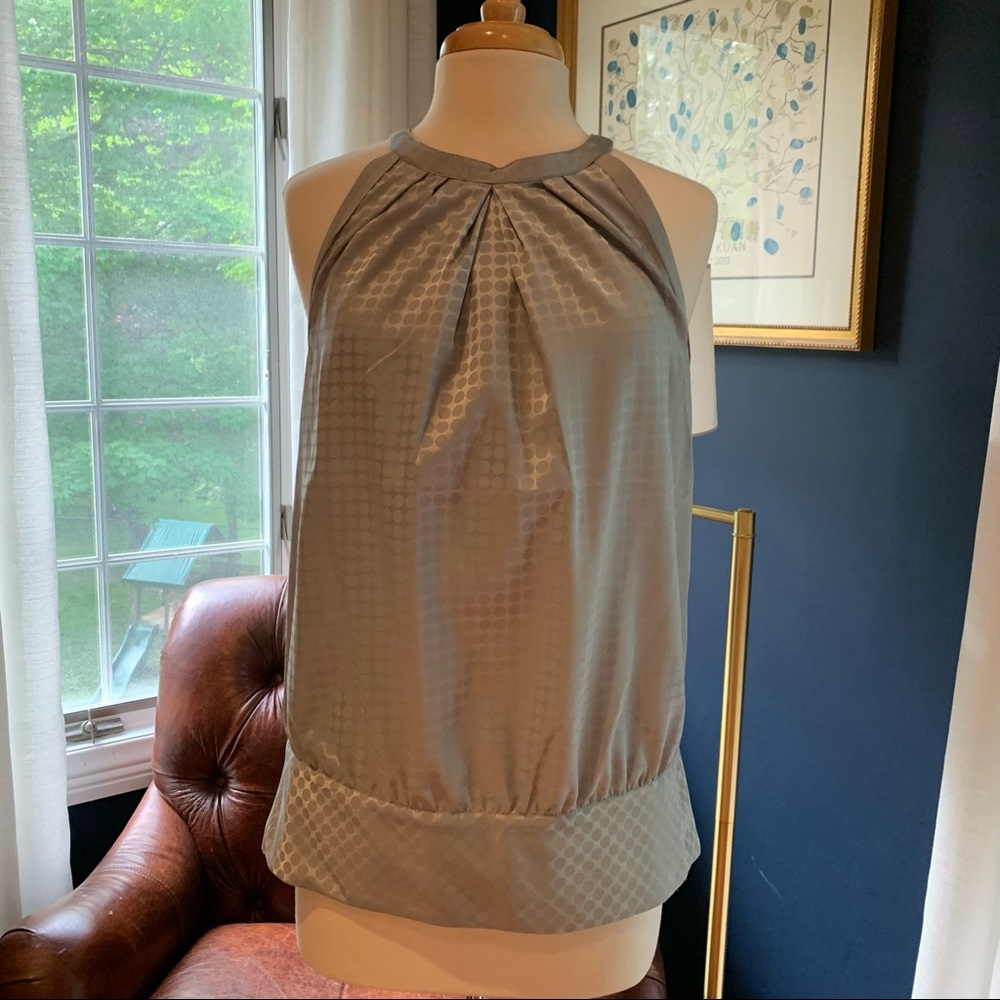 Calvin Klein Gray Sleeveless Top M